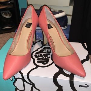 Pretty pink pumps